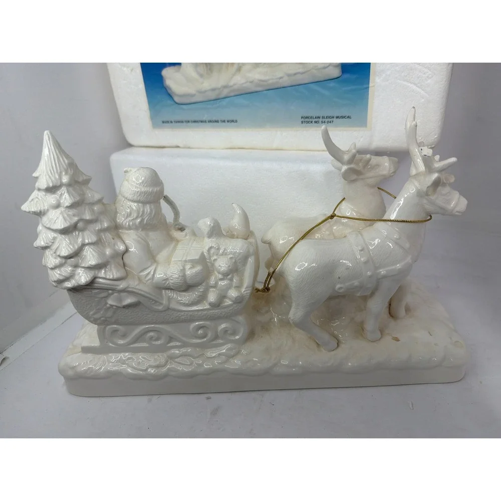 Christmas Around The World vintage porcelain